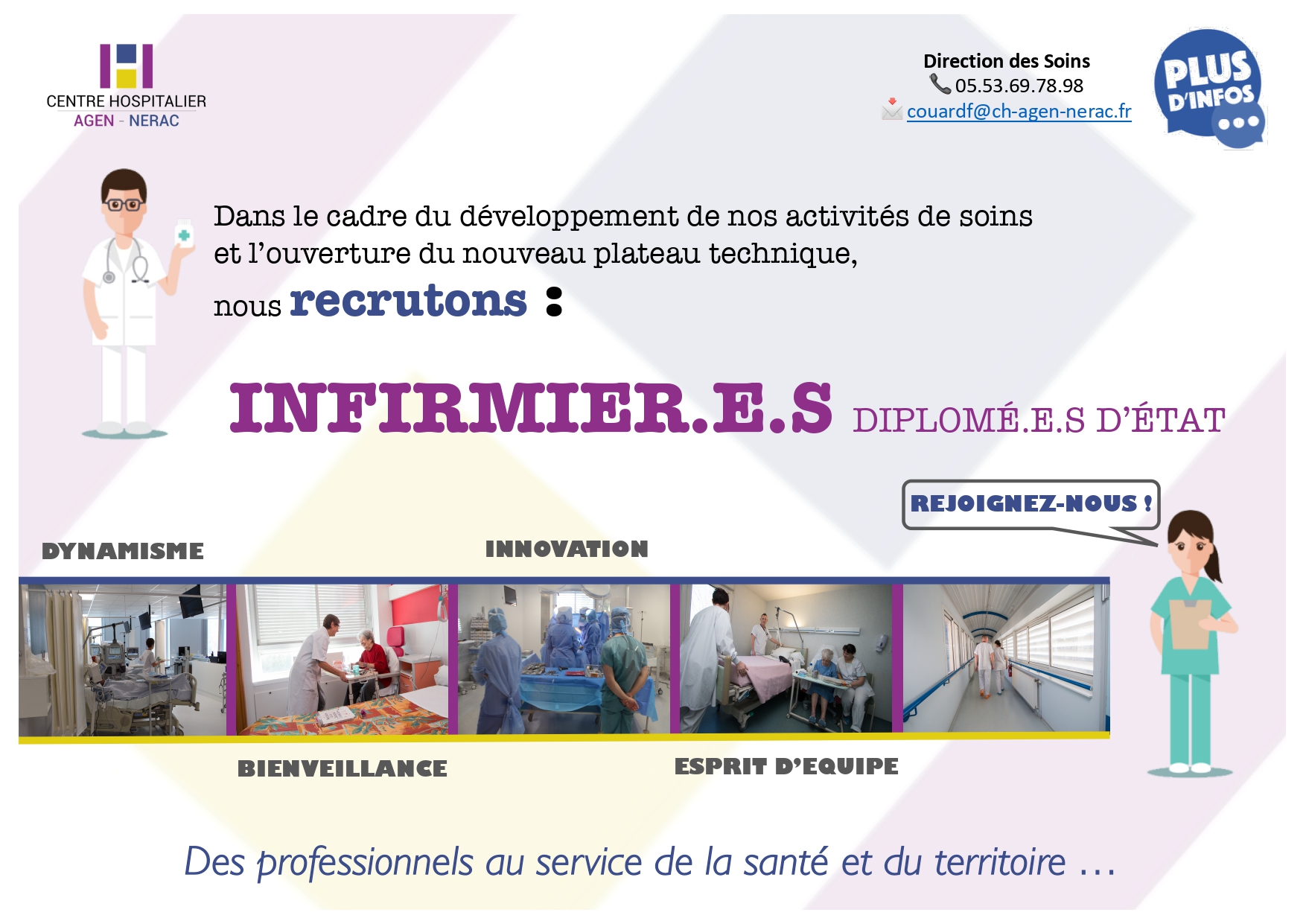 Nous recrutons des IDE !